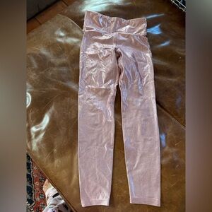 Heroine Sport marvel metallic Pink Leggings S